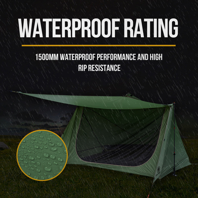 Portable Tent | 75D Nylone | YKK Zipper| Water Proof | Ani Tear