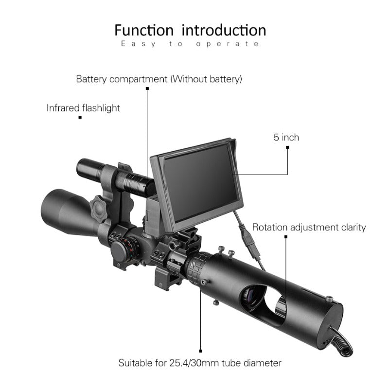 night vision scope adapter function names