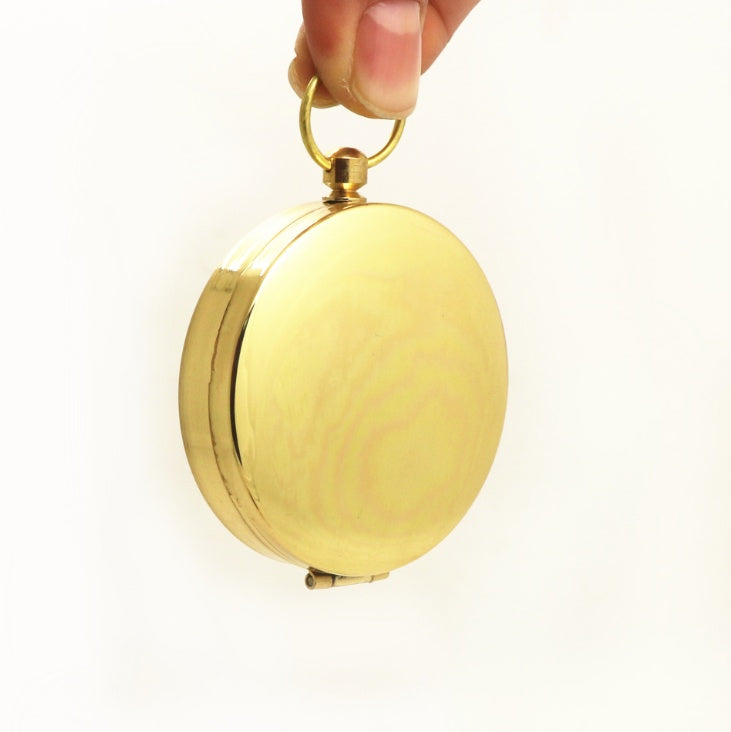 Portable Pocket Flip-Open Compass