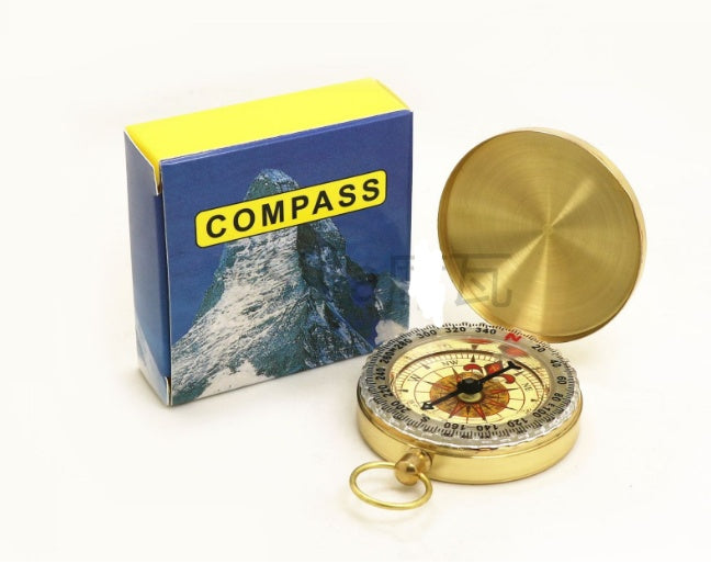 Portable Pocket Flip-Open Compass