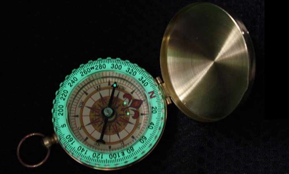 Portable Pocket Flip-Open Compass