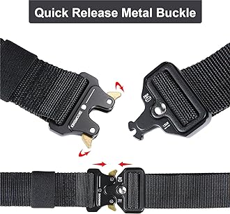 Quick Release Tactical Belt | Zinc Alloy Buckle