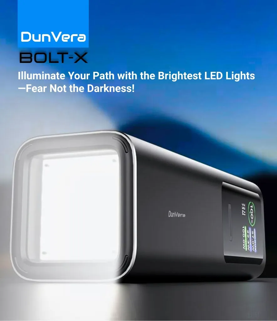 dunvera power bank with led light.webp