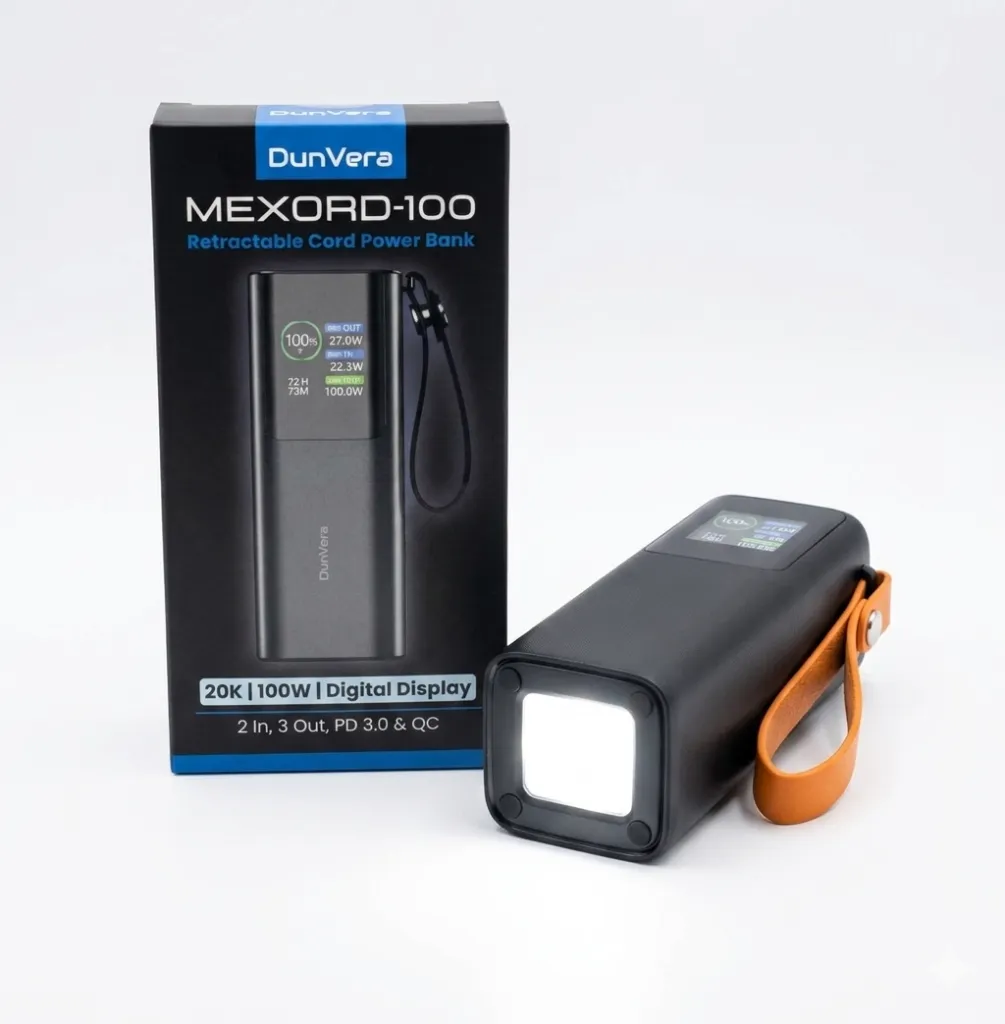 DunVera Mexord fast charging power banks 100w usb-cwith led light_.webp